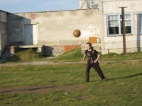 Футбольный матч между командами Васькинской и Накоряковской школ